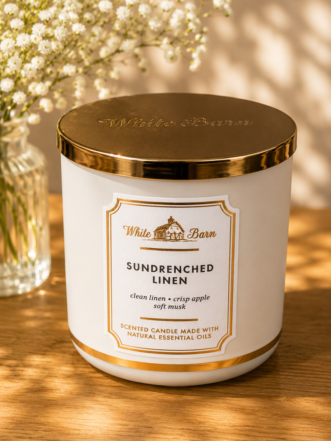 Sun-drenched Linen-White Barn Original