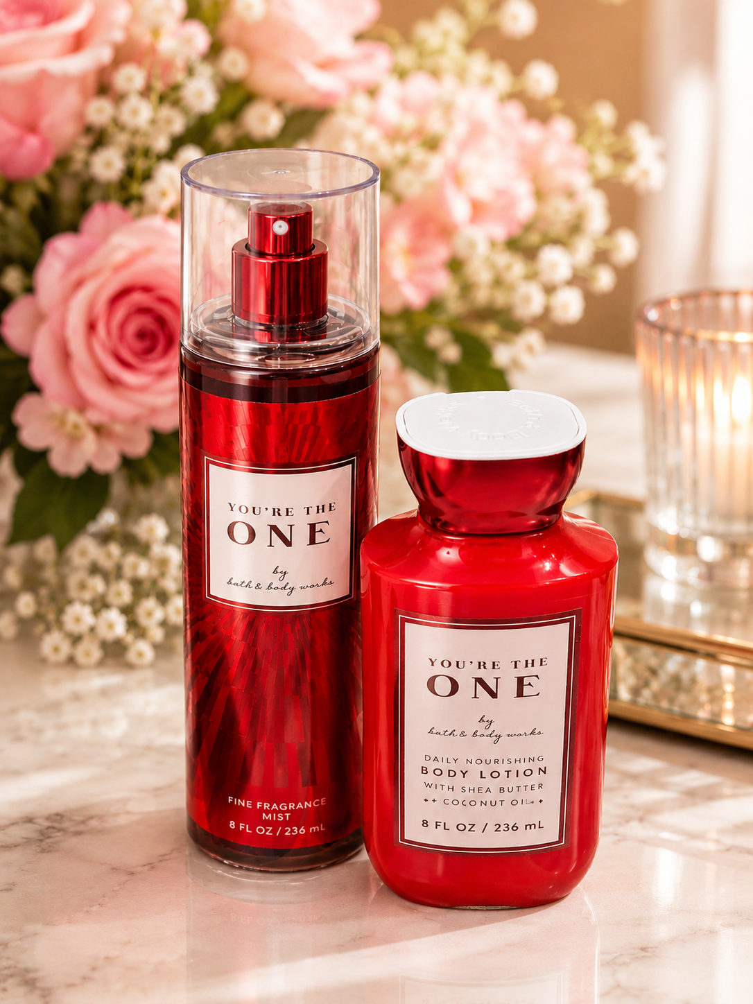 You’re The One Body Mist and Cream Bath & Body Works Orginal