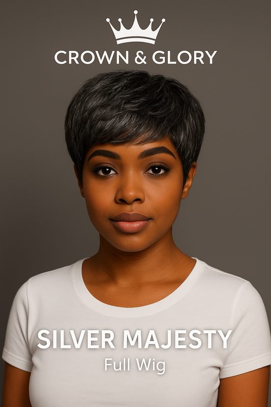 Silver Majesty #51 Salt n Pepper (Curated Motown Tress)