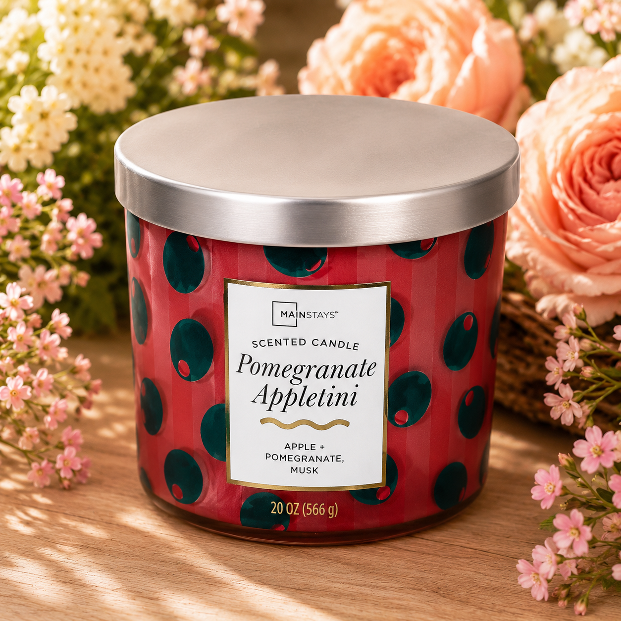 Pomegranate Appletini Candle Original Mainstays