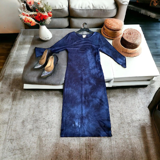 Women’s Midi Dress Tie-Dye - M. Burks Pretty Boutique LLC