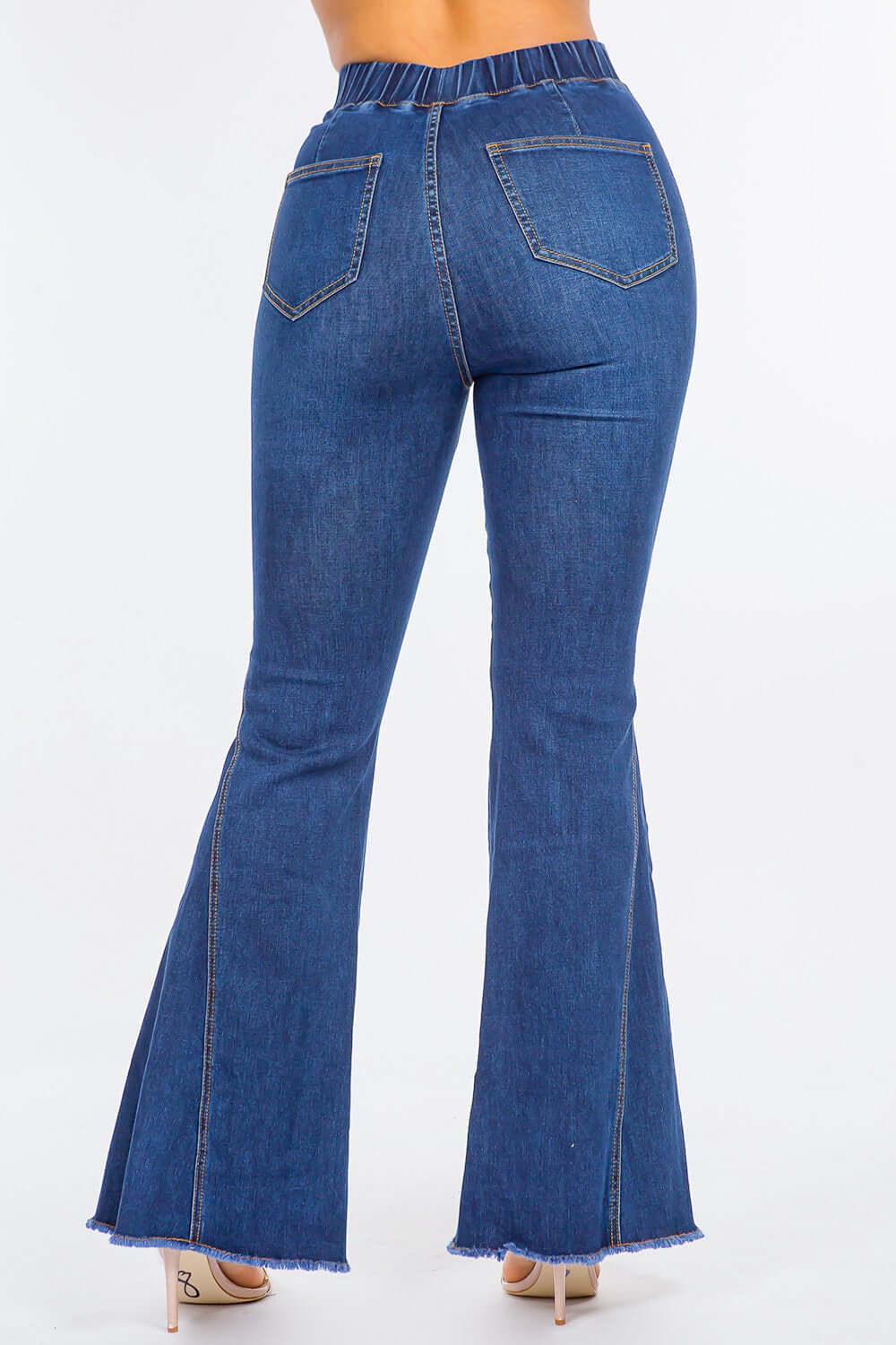 American Bazi High Waist Curvy Flare Jeans.